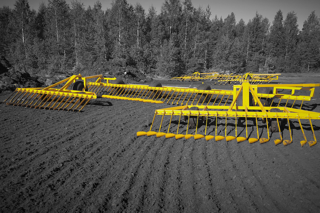 Milled Peat Frog Harrow JLK-19S