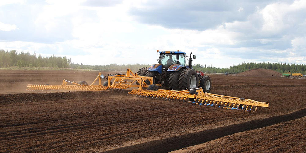 Milled Peat Spoon Harrow JLK-19 M